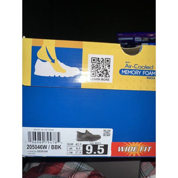 Skechers Men's Garza - Gervin Slip-On Shoes 9.5 Wide - Picture 3 of 4